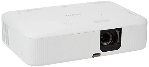 Epson CO-FH02 | Proyector Full HD, 3000 lúmenes, Android TV, Lámpara Larga Duración: 12000 Horas, Altavoz Integrado y Tecnología 3LCD