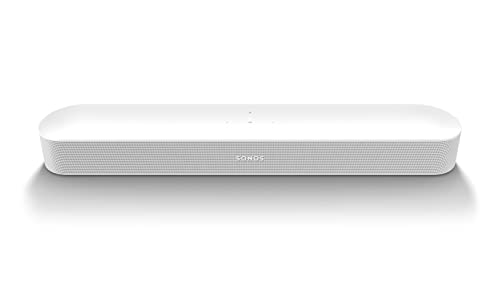 Sonos | Beam Gen2, Barra de Sonido TV y Música, Multiroom Wi-Fi, Imput HDMI eARC, Dolby Atmos, AirPlay2, Google Asistencia y Amazon Alexa - Blanco