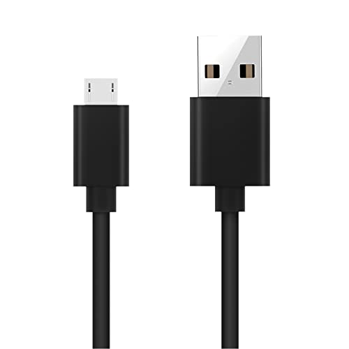 Paquete de 2 cables de repuesto para Amazon Fire TV Stick, Samsung, Fire Tablet, Android Phone AC/DC de repuesto Cable (Cable Micro USB-3.3 pies)