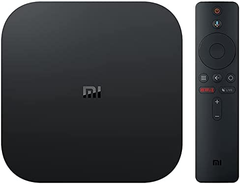 Mi TV Box S - Reproductor 4K Ultra HD Streaming - Bluetooth, HDR, Wi-Fi, Asistente de Google con Chromecast, Compatible con Android, Control de buscador por Voz - Netflix, 8GB