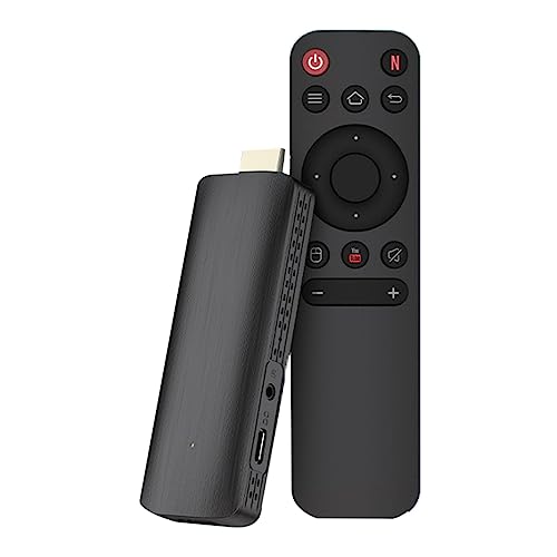 Siobhan H313 TV Box Stick Android TV HDR Set Top OS 4K BT5.0 WiFi 6 2.4/5.8G Android 10 Smart Sticks Android Media Player