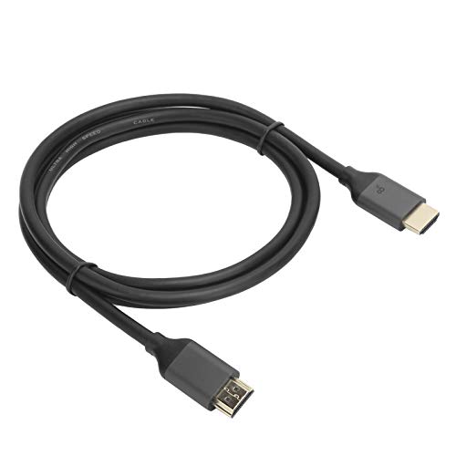 Heayzoki High Definition Multimedia Cable,TV HD Cable,TV HD 8K Multimedia Cable,2.1 Standard Edition Suitable for Xiaomi mi Box HDMI Cable 8k/60hz,3 Optional Length,Black(1,5 m)