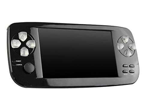 CXYP Consola de Juegos Portátil, 3000 Juegos Retro 4.3 Pulgadas 16 GB Consolas de Videojuegos Portátiles con Cámara Nueva Versión (Negro)