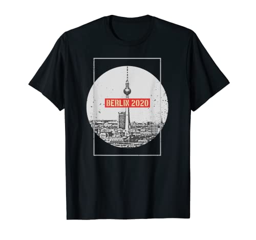 Torre de televisión vintage de Berlín 2020 Camiseta