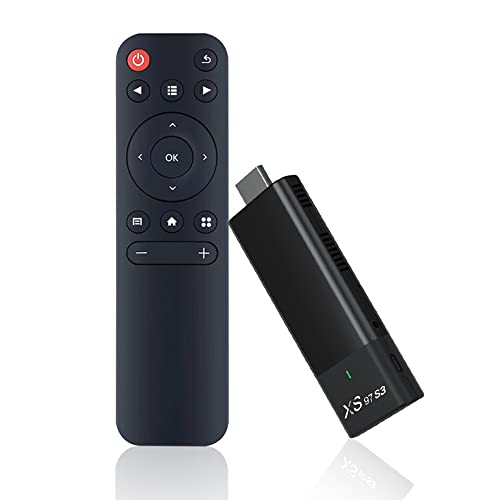 Irfora TV Stick 4K - Unidad de TV para Android 10.0 Smart TV Box Streaming Media Player Streaming Stick 4K Soporte HDR con mando a distancia (1 GB RAM + 8 GB ROM)
