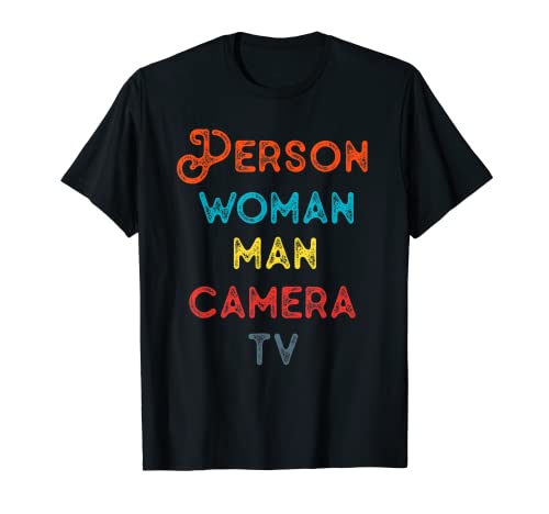 Persona hombre mujer cámara tv - voto inteligente 2020 Camiseta