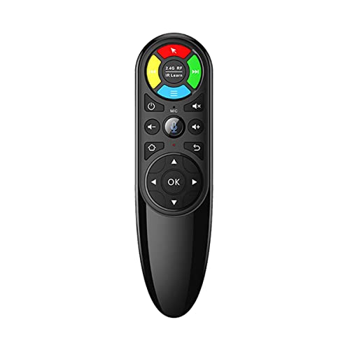 YANHUNING Air Mouse Q6 Control Remoto por Voz 2.4G Giroscopio de Aprendizaje IR InaláMbrico para Android TV Box Pro TVBox