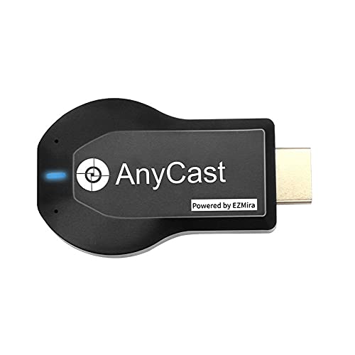 BAYNOS® Miracast Chromecast - Kit para TV Anycast M2 Plus Ezcast Miracast Chromecast 1080P TV Stick WiFi Display Receptor Dongle Screen Sharer