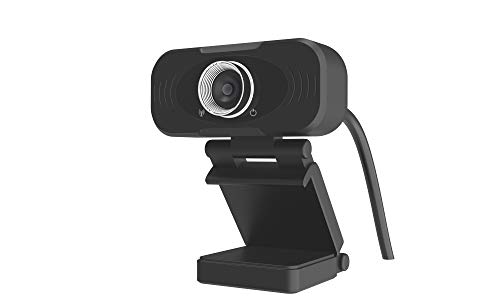 MI Webcam 1080P Full HD con Micrófono Estéreo, Cámara Web para Video Chat y Grabación, Youtube, Compatible con Android TV Box, FaceTime, Conferencias en Zoom, Video Conferencia, Facebook Yahoo