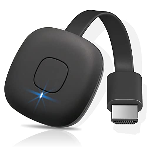 OBEST Transmisor y Receptor HDMI inalámbrico 4K, HDMI inalámbrico 5G, Adaptador de Streaming de Audio y Video Ultra HD, Cast iOS Android Windows Mac Teléfono a TV/proyector/Monitor