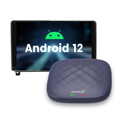 CarlinKit Nuevo Android 12 CarPlay AI Box, Soporta Netflix/Youtube, Snapdragon QCM 6125, 8 GB+128 GB, Soporta Wireless CarPlay/Wireless Android Auto, Google Play Store, para OEM Wired CarPlay Car