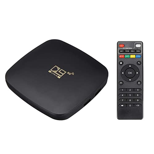 Caja De Televisión Android 11.1, Caja De Televisión Inteligente USB 2.0 Caja De Televisión Android HDR 4K De Ultra Alta Definición, 2.4G / 5G Doble WiFi, 4GB RAM 64GB Decodificador ROM