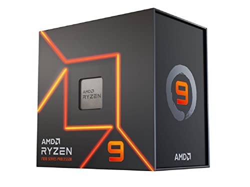 AMD Ryzen 9 7950X Procesador, Arquitectura Zen 4, Socket AMD 5, DDR5 y PCIe 5.0, Enfriador No Incluido