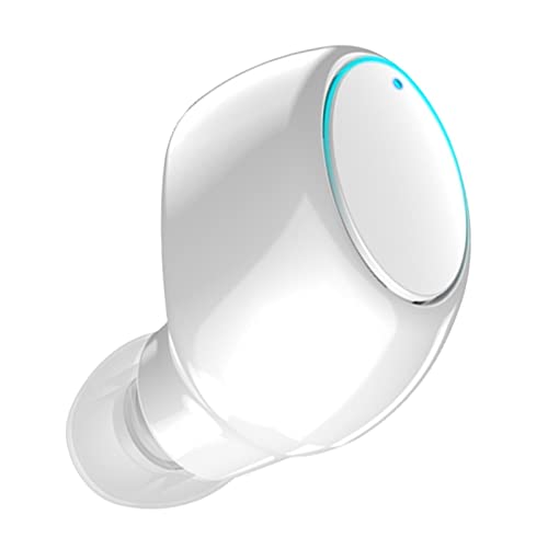 zhanshi Mini Auriculares Individuales - Auriculares discretos minúsculos | Auricular Manos Libres para iOS Android Smart Phones Car Vehicle Business