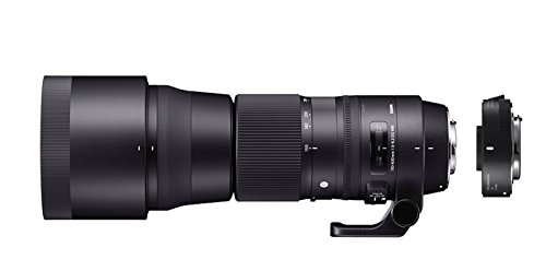 SIGMA ZB955 - Objetivo SIGMA 150-600mm F5-6.3 Contemporary +TELE CONVER.TC-1401 para Nikon, color negro
