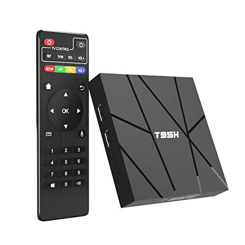 Android TV Box T95H Android 10.0 Allwinner H616 Quadcore 2GB RAM 16GB ROM Mali-G31 MP2 GPU Support 6K 3D 1080P 2.4 WIFI 10/100M Ethernet DLNA HDMI 2.0 H.265 Smart TV BOX