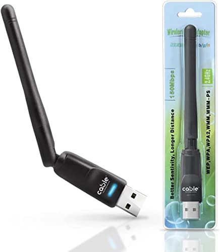USB WiFi Stick, Antena WiFi USB de 1200M para PC, Adaptador USB WiFi de Alta Velocidad de 2.4GHZ, Dongle WiFi Universal, Antena de Internet para PC/Laptop/Desktop/Mac Windows