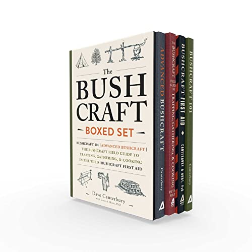 The Bushcraft Boxed Set: Bushcraft 101; Advanced Bushcraft; The Bushcraft Field Guide to Trapping, Gathering, & Cooking in the Wild; Bushcraft [Idioma ... & Cooking in the Wild; Bushcraft First Aid