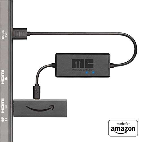 Mission Cables - Cable USB de corriente para el Amazon Fire TV