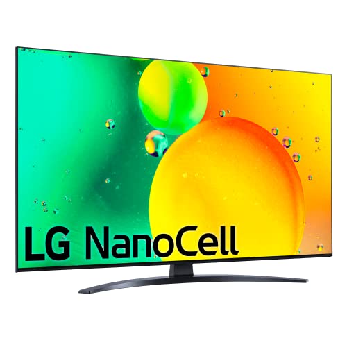 LG Televisor 50NANO766QA - Smart TV webOS22 50 pulgadas (126 cm) 4K Nanocell, Procesador de Gran Potencia 4K a5 Gen 5, compatible con formatos HDR 10, H y HGiG