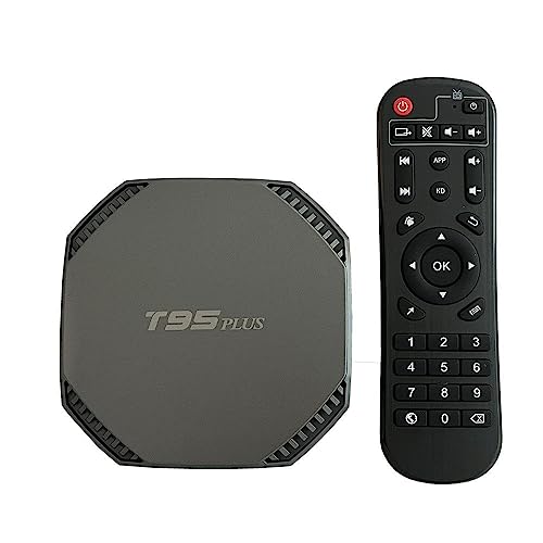 T95 Plus Smart TV Box Android 11 Rockchip RK3566 8GB 128GB Dual WiFi 1000M Support 4K H.265 Media Player Set Top TV Box with i8 Keyboard