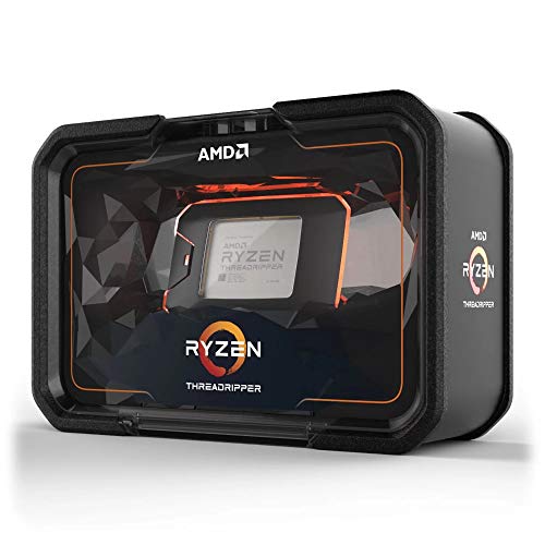 AMD Ryzen Threadripper 2920X Procesador, 12 cores/24 threads, 4.3 GHz Boost, 32 MB L3 cache, DDR4 2933 MHz, Color negro con naranja