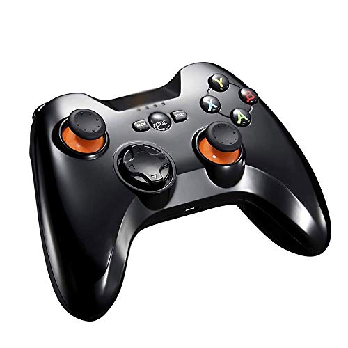 PC Controller PC Joystick Wireless Controller for PC PS3 Controller USB Gamepad Steam Controller with Dual Vibration and 2.4G Wireless for Android/TV/Set-Top Box/PC/Windows XP/7/8/10