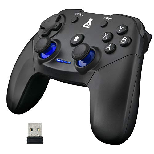 The G-Lab K-Pad Thorium Mando Gaming PC & PS3 con USB - Vibración Incorporada - Joystick para PC con Windows XP-7-8-10, PS3, Android (BLUETOOTH)