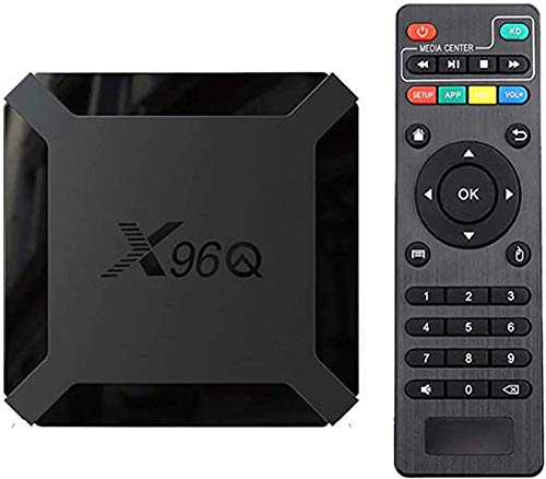Android 10.0 TV Box X96 Mini 2021 X96Q 2GB RAM 16GB ROM Smart TV Box Allwinner H313 Quad Core Support 4K 3D Set Top Box X96 Mini Wifi Home Media Player