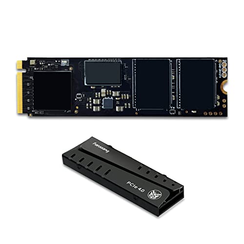 fanxiang S770 2TB PCIe 4.0 NVMe M.2 SSD Unidad Interna de Estado sólido-con disipador de Calor