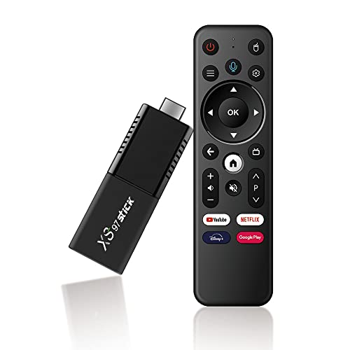 Lechnical TV Stick para Android 10.0 Smart TV Box Streaming Media Player Streaming Stick 4K Soporte HDR WiFi Incorporado con Control Remoto (2GB DRAM + 16GB Flash)