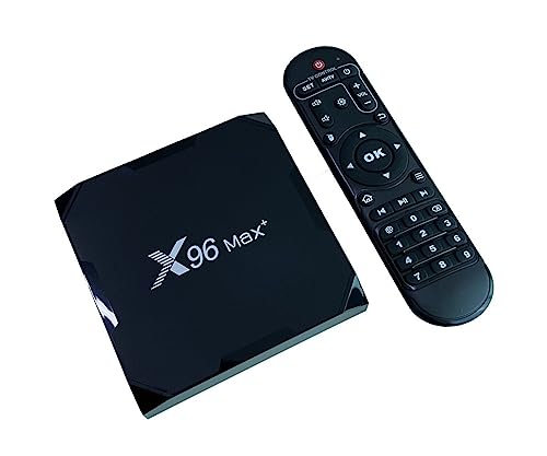 X96 MAX Plus Smart TV Box Amlogic S905X3 Android 9.0 Quad Core 4G 32G 2.4G/5G Dual WiFi BT4.0 4K HDR Box USB 3.0 LAN 1000M