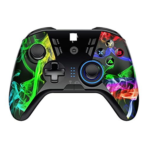 DIACCO 9110 Wireless Gamepad PC Control Android Joystick Compatible con PS3 NS Laptop Steam/TV Box/Cellphone / (Color : Colorful)