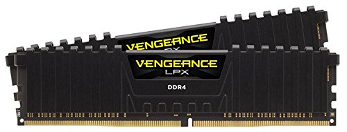 Corsair Vengeance LPX 16GB (2x8GB) DDR4 3200MHz C16 XMP 2.0 Kit de Memoria de Escritorio de Alto Rendimiento, Negro