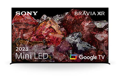 Sony Bravia XR-65X95L, 65 Pulgadas TV Mini LED 4K HDR, Smart Google TV, Funciones Eco, Óptimo para PlayStation5, Bravia Core, Marco de Aluminio