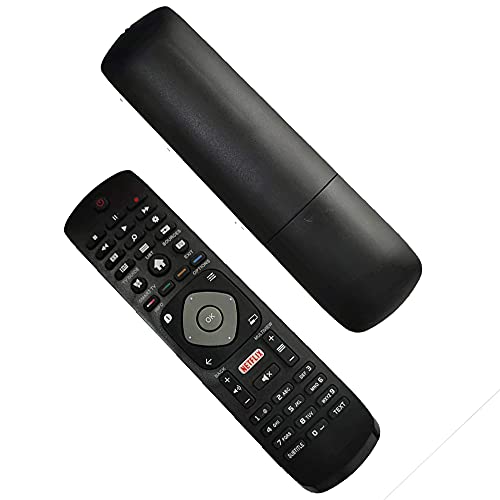 Reemplazo Mando Universal Philips para Mando Philips TV Ambilight 4K UHD HDR Smart TV con Netflix - No se Necesita Configuración Mando a Distancia Philips