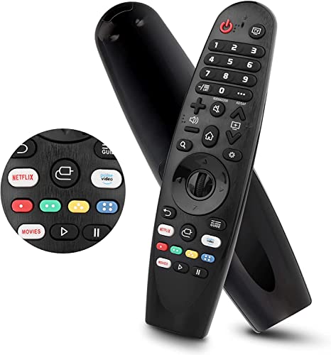 Mando a distancia universal para LG para Smart TV, LG Smart TV Magic Remote compatible con todos los modelos de TV LG (sin función de voz y puntero)