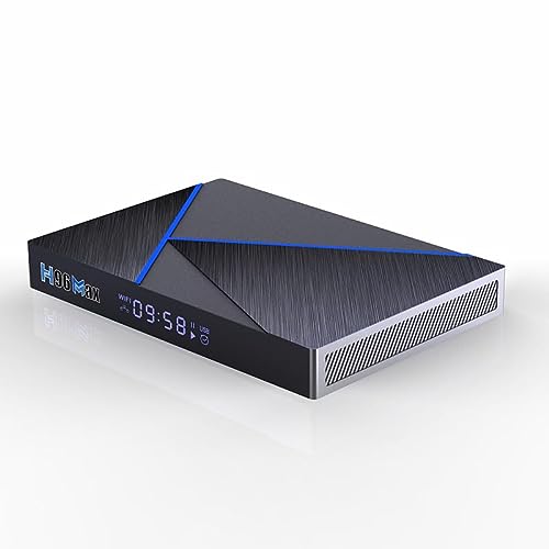 CHROX Android 12.0 TV Box, 8GB+64GB Smart Android TV Box con RK3566 Quad-Core 64Bit Cortex-A55 CPU, Soporte Ultra HD 8K Video/2.4G 5.8G WiFi/Bluetooth 4.0/1000M Enternet,8gb+64gb