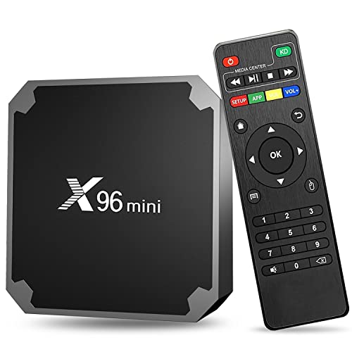Android TV Box,X96 Mini Android 9.0 Smart TV Box with 2G/16G HD Media Player,Support 4K WiFi Android Box with Remote Control