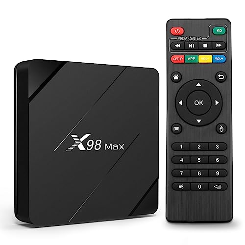 Puersit TV Box, X96Mini up to X98Max TV Box WiFi 2GB/ 16GB con Allwinner H313, Android TV Box 10.0 Compatible con 4K HD con Chipset de Cuatro Núcleos, Reproductor Multimedia de Streaming