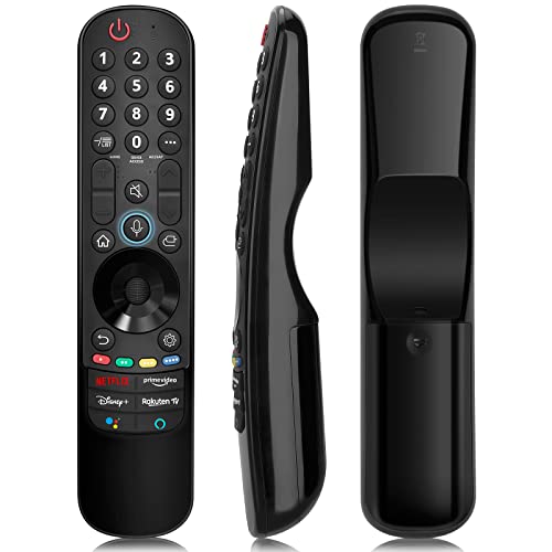 Angrox MR21GA Magic Mando para LG Magic TV, Magic Mando a Distancia reemplazado ​para LG 2021 4K 8K UHD OLED QNED NanoCell Smart TV, con Puntero y función de Voz