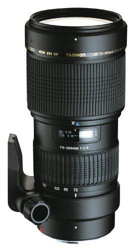 Tamron 70-200/2,8 DI LD Macro - Objetivo para Nikon (Distancia Focal 70-200mm, Apertura f/2.8, Zoom óptico 2,8X,Macro, diámetro: 77mm) Negro