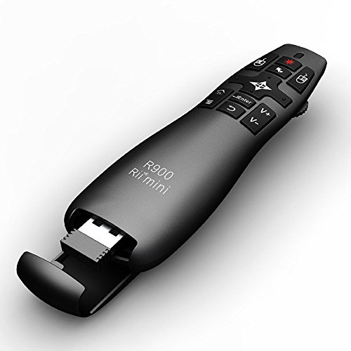 Rii Mini R900 Wireless - Control Remoto con ratón giroscopico para Smart TV, Mini PC, Consolas de Juegos (PS3 - Xbox 360), PC (Windows - Mac - Linux)