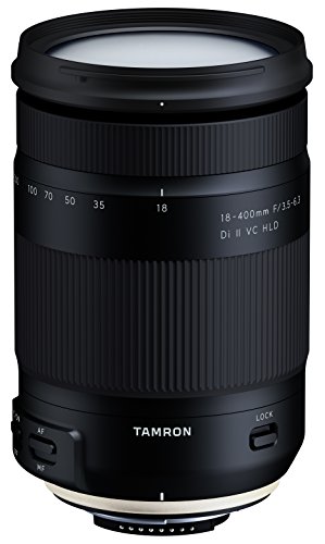 Tamron T80192 - Objetivo para cámara Nikon (18-400mm, apertura F/3.5-6.3 Di II VC HLD B028)