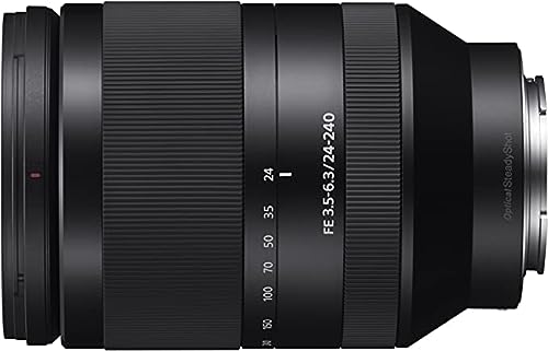 Sony FE 24-240 mm f/3.5-6.3 OSS - Full-Frame, Gran Angular, Teleobjetivo (SEL24240)