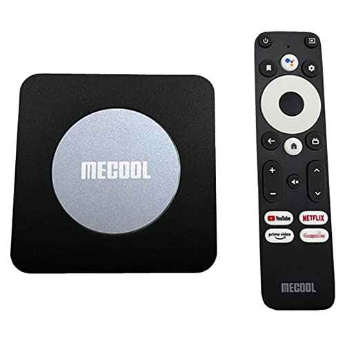 Mecool KM2 Plus Google Certified Android 11 TV Box Amlogic S905X4-B 2GB 16GB 2.4G&5G WiFi BT5.0 Supports Prime Video 4K HDR Box