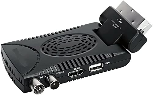 Deals -Decodificador SCART LINQ DVB-T2 HD HDMI USB Soporte 4K T2655 Nueva tecnología