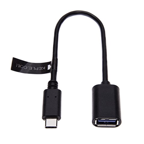 Tipo C OTG Adaptador Convertidor Compatible con Samsung Galaxy A3 A5 A7 (2017) En El Cable USB USB USB C 3.1 al Conector Estándar Hembra 3.0 Teclado Ratón Memoria USB Stick Flash Drive (15 cm)