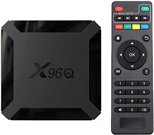 Caja de TV Android 10.0, X96 Mini 2021, versión actualizada X96Q 2GB RAM 16GB ROM Smart TV Box Allwinner H313 Quad Core Support 4K 3D Set Top Box X96 Mini WiFi Home Media Player