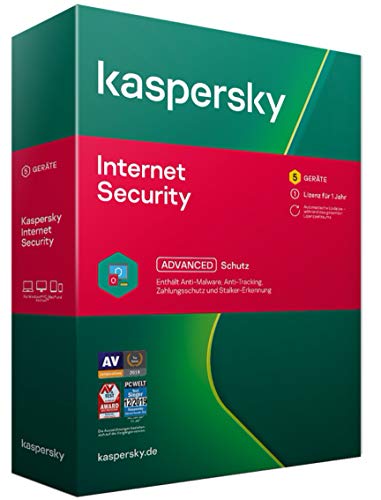 Kaspersky Internet Security 5 Geräte (Code in a Box)